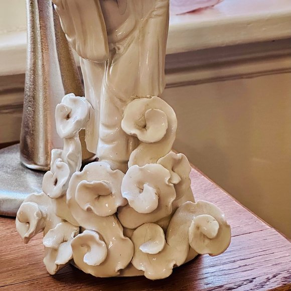 Pair of blanc de Chine porcelain figurines - Picture 12 of 16